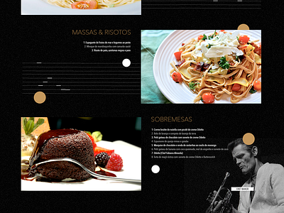 Mingus Restaurant blues design jazz mingus ui ux website