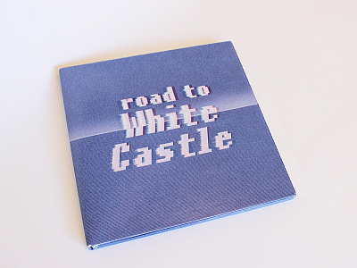 road to the White Castle american book bookbinding bookdesign design graphic graphicdesign hiphop illustration music rap vhs