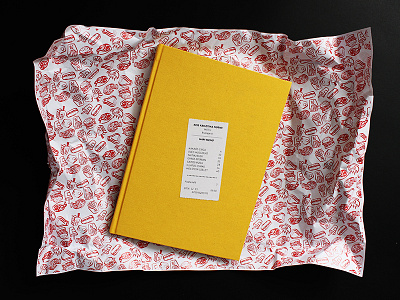 Napi menü - Daily offer art book bookbinding bookdesign branding dailyoffer diary fastfood fooddiary graphic handmade packaging