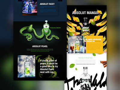 Absolut Vodka product gallery