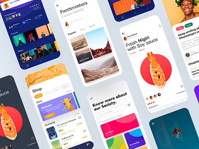 My 2019 in designs 2019 2019 trend app compilation iphone kit ui user interface year