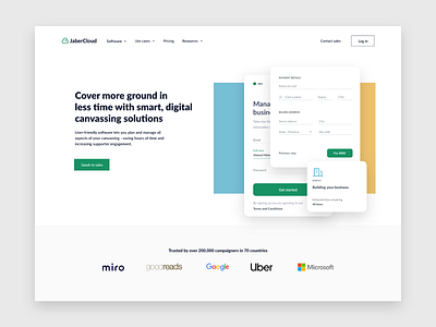 Jaber Cloud - Landing Page