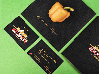 Malakate. almeria branding green mountain paprika peppers photography print products yellow