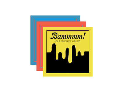 Bammmm! - Streaming Music Startup branding dailylogochallenge day 9 graphic design streaming music startup