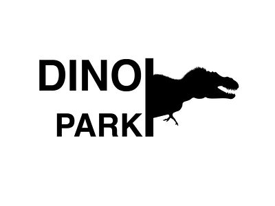 Dino Park logo branding dailylogochallenge day 35 dino park logo graphic design illustration