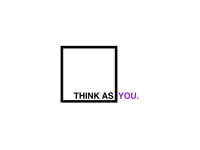 University logo - think as you