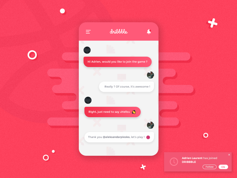 Hello Dribbble !