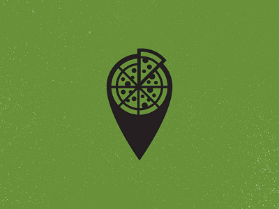 PizzaSpot - Logomark Concept adobe illustrator freelance designer location logo logomark pizza