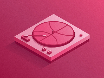 Dribbble - Wheels Of Steel adobe illustrator freelance designer turntable vector graphic vector illustration