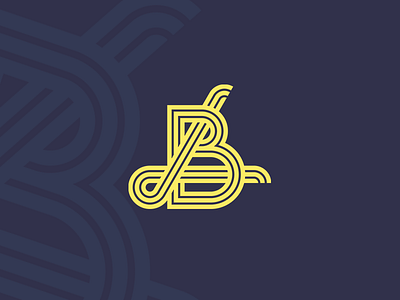 'BL' b branding l logo mark