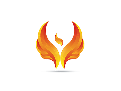 Phoenix Logo fire logo phoenix