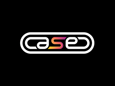 'Cased' Branding ambigram branding cs csgo gambling logo