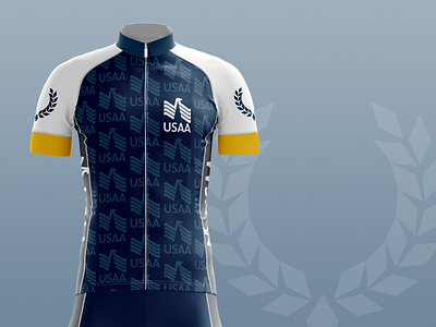 USAA Cycling Kit athletics bicycle biking concept cycling jersey kit sportswear usaa