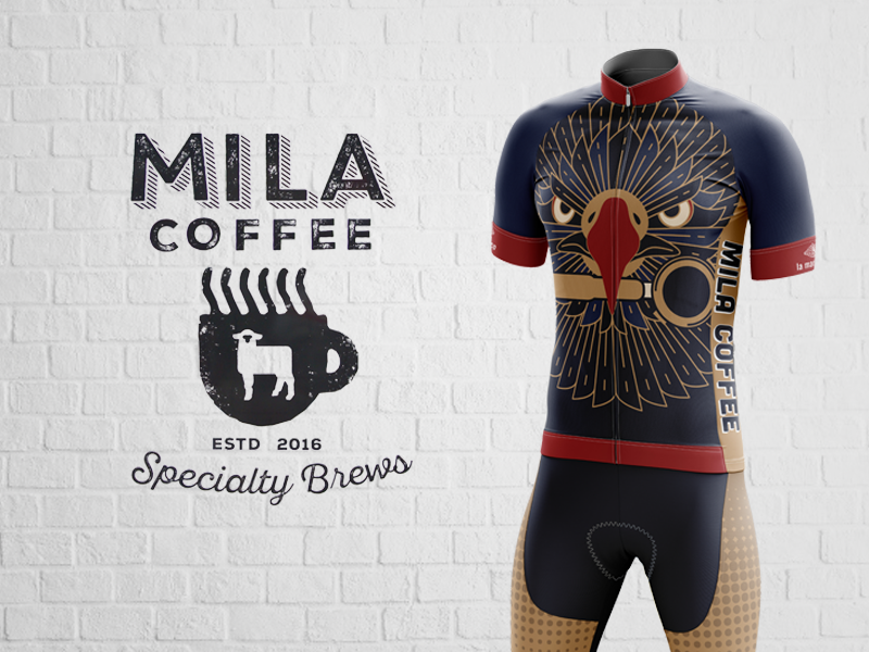 coffee cycling jersey