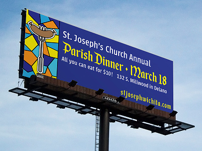 St. Joseph’s - Parish Dinner Billboard billboard german joseph st.