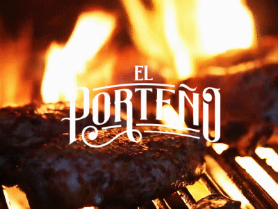El Porteño animation branding logotipe motion graphics video