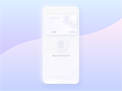 Day 002 - Credit Card Checkout credit card daily100 daily100challenge dailyui dailyuichallenge day002 neomorphism payment skeumorphism touch id ui