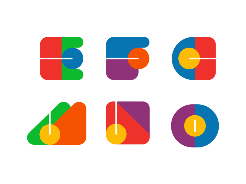 Fun letters by Hust Wilson on Dribbble Fun letters