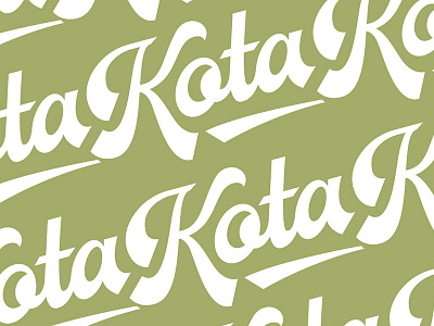 Kota Logotype art artdirection branding creative design lettering logo logotype type typography