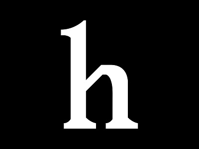 Letter h art artdirection branding creative design lettering type typography
