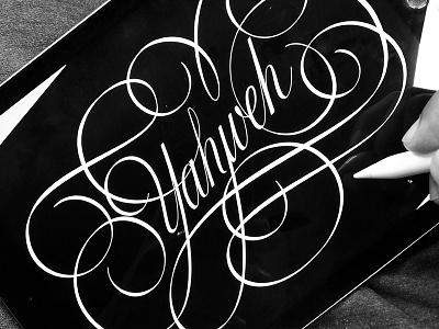 Yahweh art artdirection branding calligraphy design illustration lettering procreate type typography