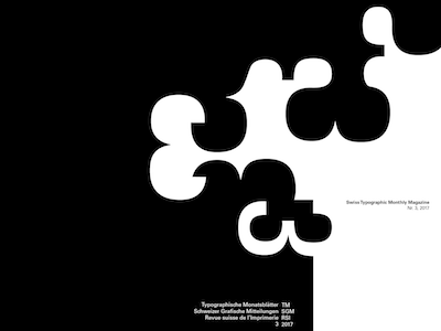 Swiss Typographic Monthly Magazine Cover