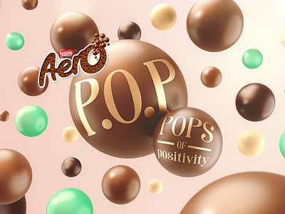 Aero Bubbles 3d chocolate design digital nestle