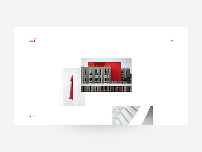 Build セブン architecture architecture website branding concept design interface minimalism ui web webdesign