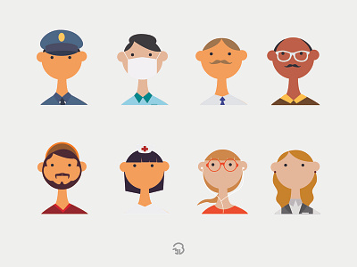 Employee Illustration character design employee illustration vector