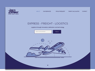 Expost Homepage branding illustration ui website