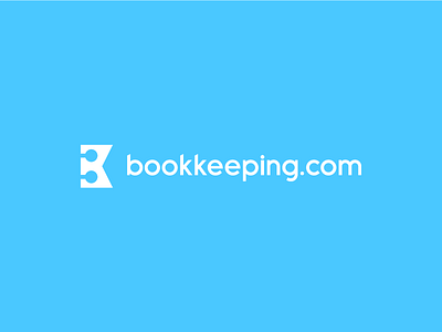 Bookkeeping Logo accounting blue bookkeeping clean finance fresh logo modern simple timeless