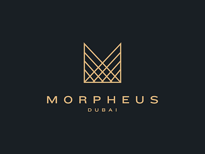 Morpheus dubai fashion logo luxury m retail shop