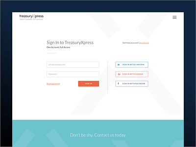 Super Clean Sign In app clean finance form log in minimal orange sign in sketch ui ux web