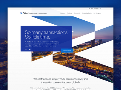 Swiss Banking Tech Website bank blue branding capital corporate finance responsive swiss treasury ui ux web