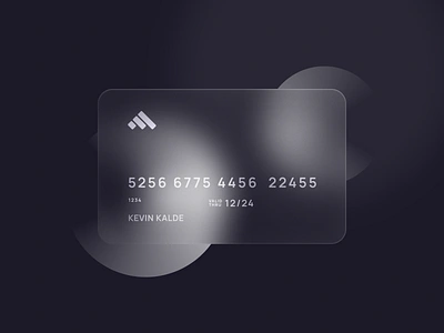 💎 Glass Card 3d card 3d mockup app ui black white card card design card style clean dashboard dashboard mockup finance glass card gloss 3d style glossy mockup free simple ui user interface ux