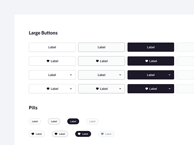 Fintory Design System action link button clean componnents dashboard design system desktop fintory flat formt grid minimal product design react search ui ui elements user interface ux