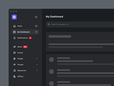 Haystack - Dashboard Navigation by Kevin Dukkon for Fintory on Dribbble