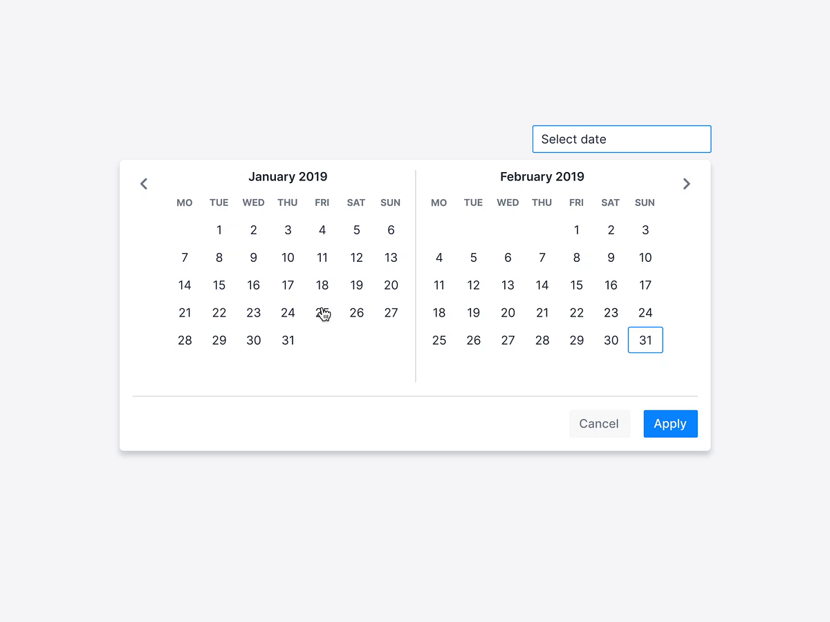 Browse thousands of Datepicker images for design inspiration | Dribbble