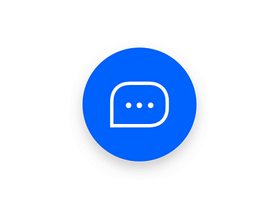 💬 Chat Bubble Interaction animation app button chat clean design gif illustration interaction interface ios mobile motion mp4 product ui user interface ux