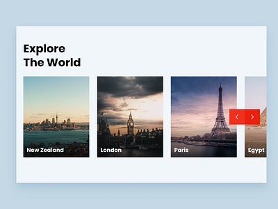 Explore The World - Home Page