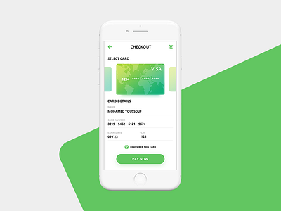 Daily UI #002 Credit Card Checkout