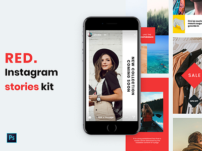 RED Instagram Stories Kit