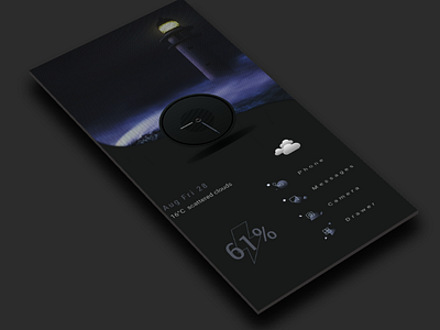 OVERVIEW design homescreen icon illustration mobile ui