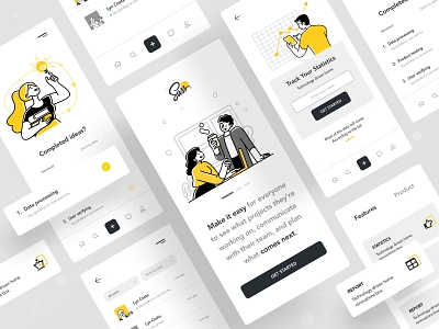 Mobile application agency android android app application business cdretive color design header hybrid app illustration illustrations ios mobile mobile ui trendy typogaphy ux web website