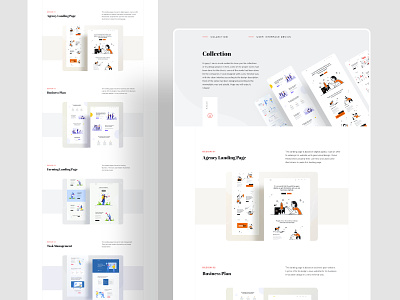 UI design collection behance business character color design header illustration illustrations interaction design landing page project research typography ui user experience userinterface ux web website website design