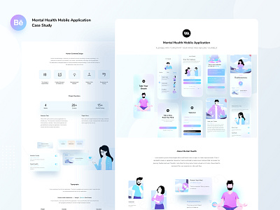 Mental health mobile application case study