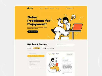 Solving agency landing page business design header hero illustration illustrations solving typography ui ui ux ui design uidesign ux ux ui ux design uxdesign uxui web website website design