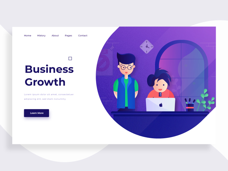 Business Growth by Saikat Kumar on Dribbble