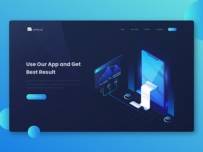 landing page Header exploration