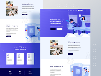 chemical testing landing page